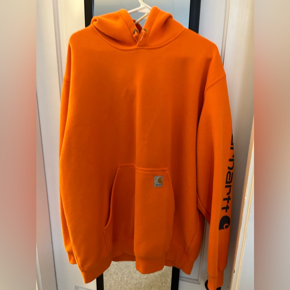 Men’s Carhartt Orange Sweatshirt XL